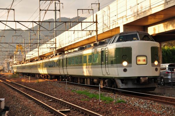 2012年10月20日 しなの鉄道線 上田~信濃国分寺 JR東日本189系N103編成 快速189系リレー号