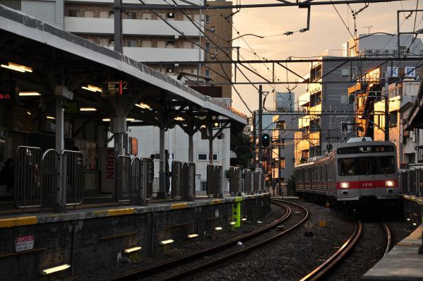 2012年10月26日 東急池上線 池上 1000系1013F