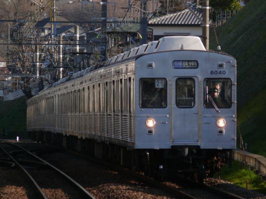 2007年3月12日 東急東横線 妙蓮寺 8000系8039F
