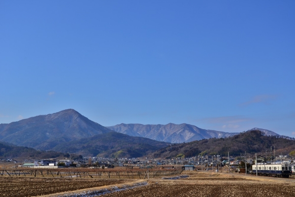2014年1月15日 上田電鉄別所線 舞田~中野 7200系7253F