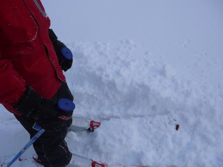 深雪に苦戦しながらも楽しい?