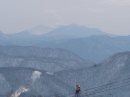 樽前山と溶岩ドームも見えました~