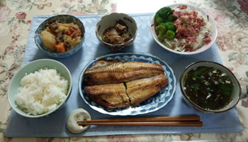 昨日の晩御飯