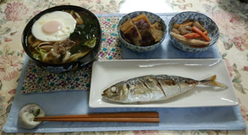今日の晩御飯