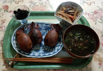 いか飯御飯