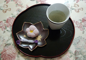 夜中のお茶