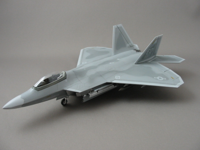 タミヤ 1/72 F-22 ラプター | うさぎおいしの原神日記