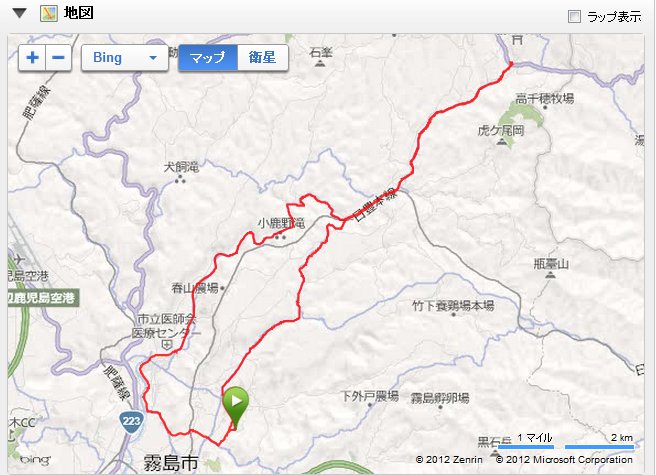 霧島神宮迂回路