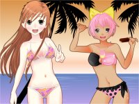 Anime bikini dress up gameビキニの女の子の着せ替え 絶対フラッシュゲーム