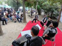 ひろしまフードフェスティバルで演奏20121027-5