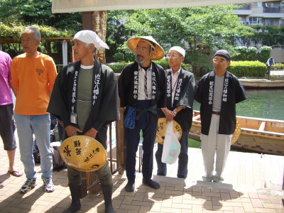 「近江八幡和船観光組合」さまご来訪