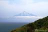 登山道から利尻山