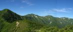 古寺山から朝日連峰
