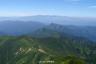 大朝日岳から飯豊連峰