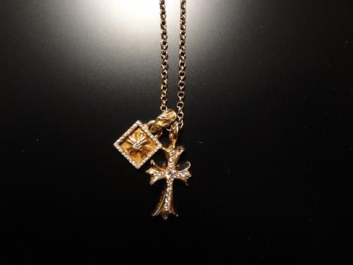 CHROME HEARTS ネックチェーン(20inch)・22K 2