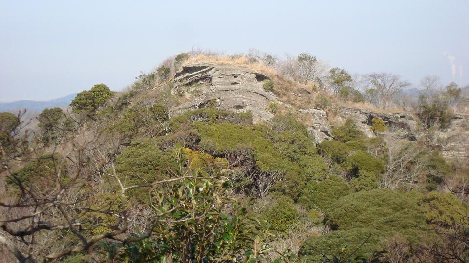 a funny rock mountain