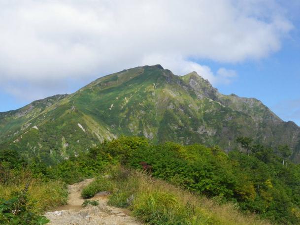 天神から谷川岳