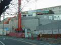 マンション工事中の谷戸坂