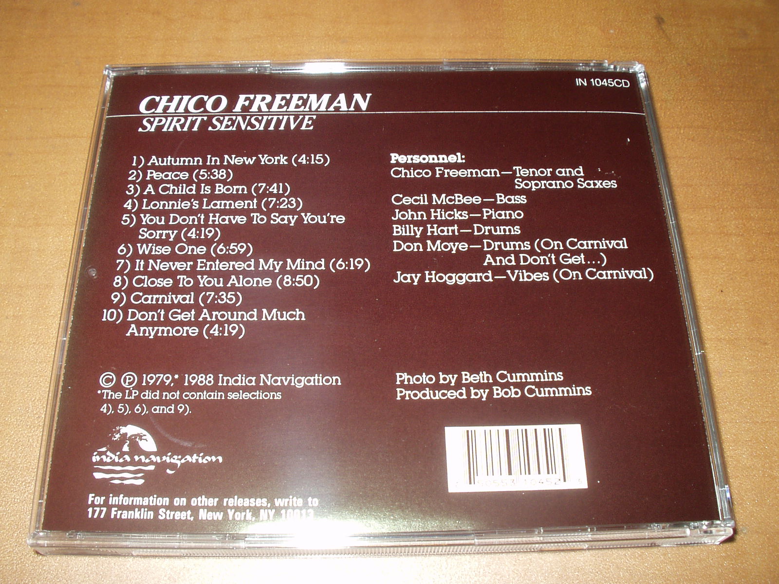 CHICO FREEMAN SPIRIT SENSITIVE | keisukemahalia Jazz