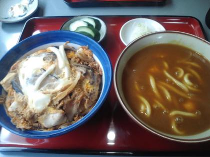 120703_カレーうどん&親子丼