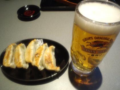 130326_餃子&生ビール
