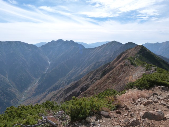 10月12日 針ノ木雪渓