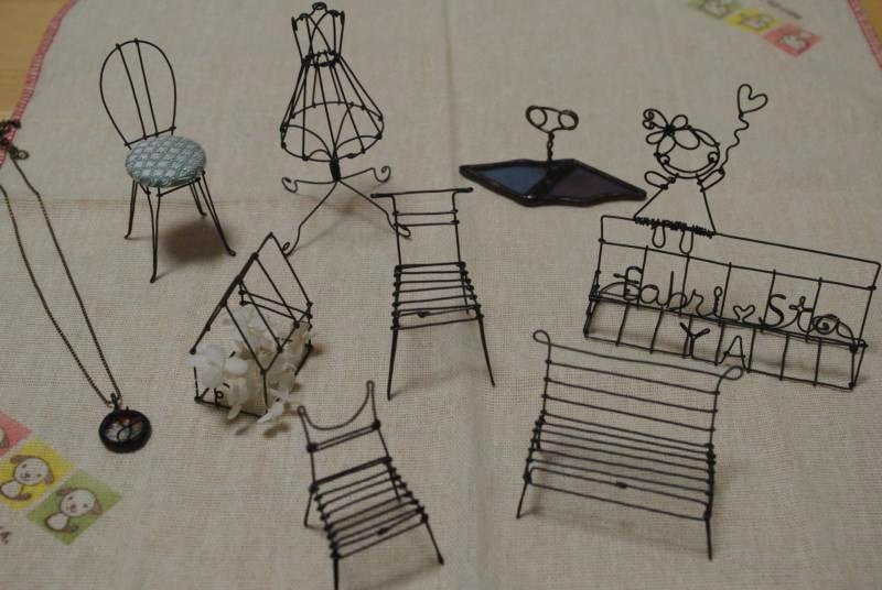 KOKOちゃんワイヤーの作品たち♪①