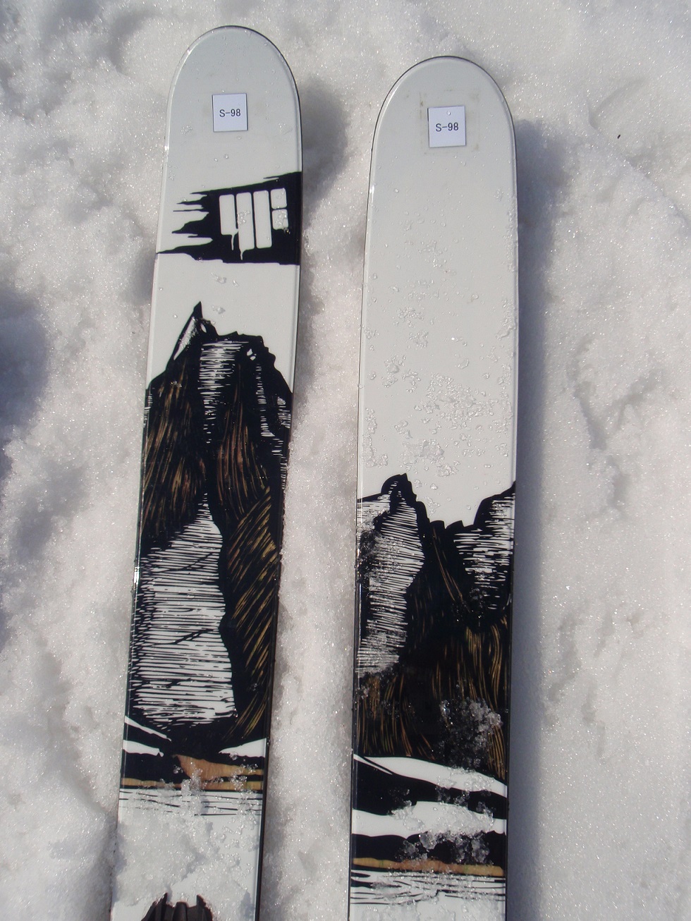 4FRNT Hoji Ski - Award Winning Powder Skis – 4FRNT Skis