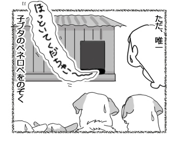 羊の国のラブラドール絵日記シニア!!「（朝）6時だよ！全員集合！」4