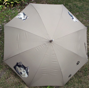 ハスキープリントの傘