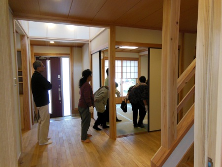 内覧会が終わりました。