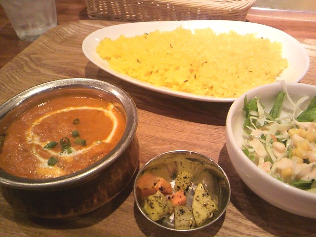 仙台市青葉区 上杉 インドカレー インドレストランganesh ガネーシャ ごはんもしっかり食感 リーズナブル本格なカレーショップ そして肉なしでも濃厚 ベジタブルカリー