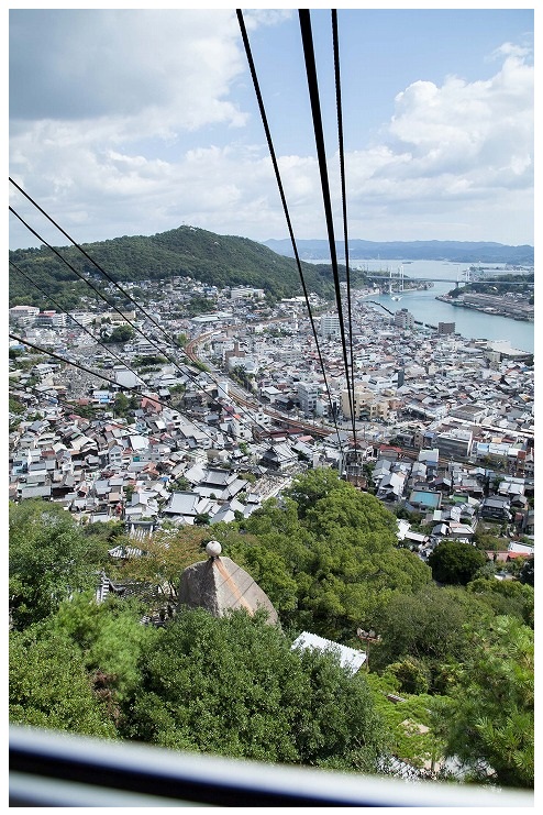 尾道ロープウエイ　尾道風景