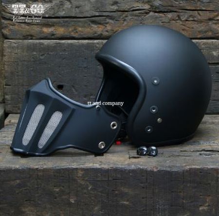 TT&CO マッドマッスクＪ02 ローマン ジェットヘルメット SG規格 マッド 