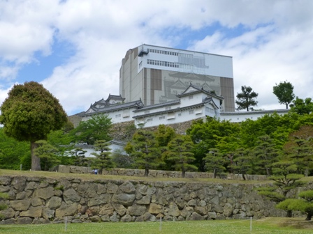 姫路城大天守保存修理期間中6