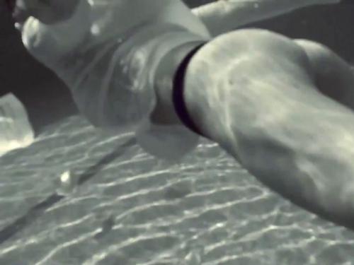 Bar Refaeli UnderMe Wet Thong  See-Thru PS07