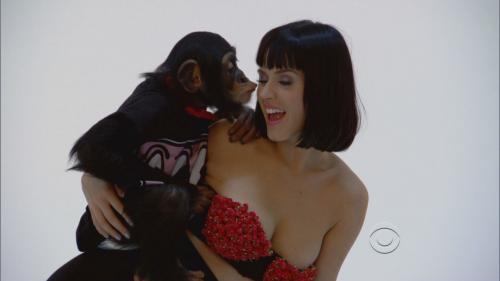 Katy Perry and Lucky monkey (1)