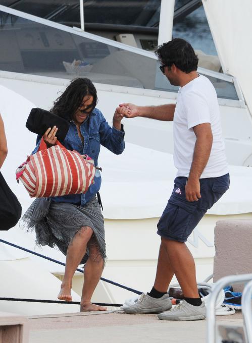 Michelle Rodriguez On Vacation in Porto Cervo 003