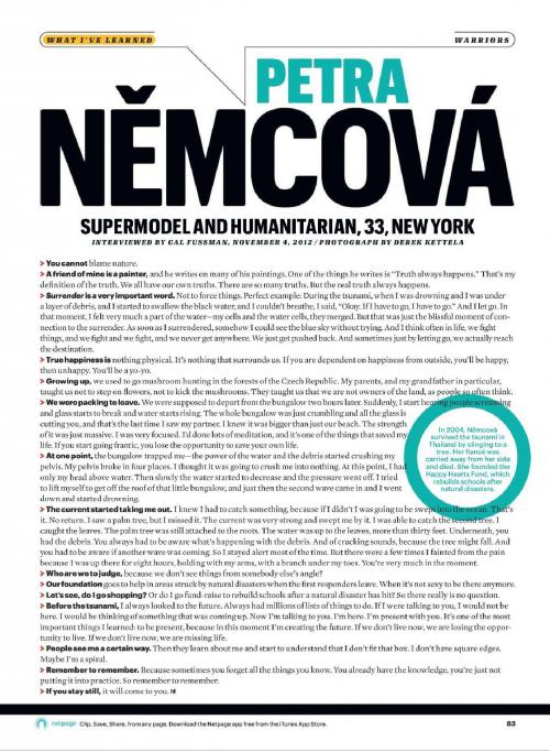 Petra Nemcova - Esquire - January 2013 (2)